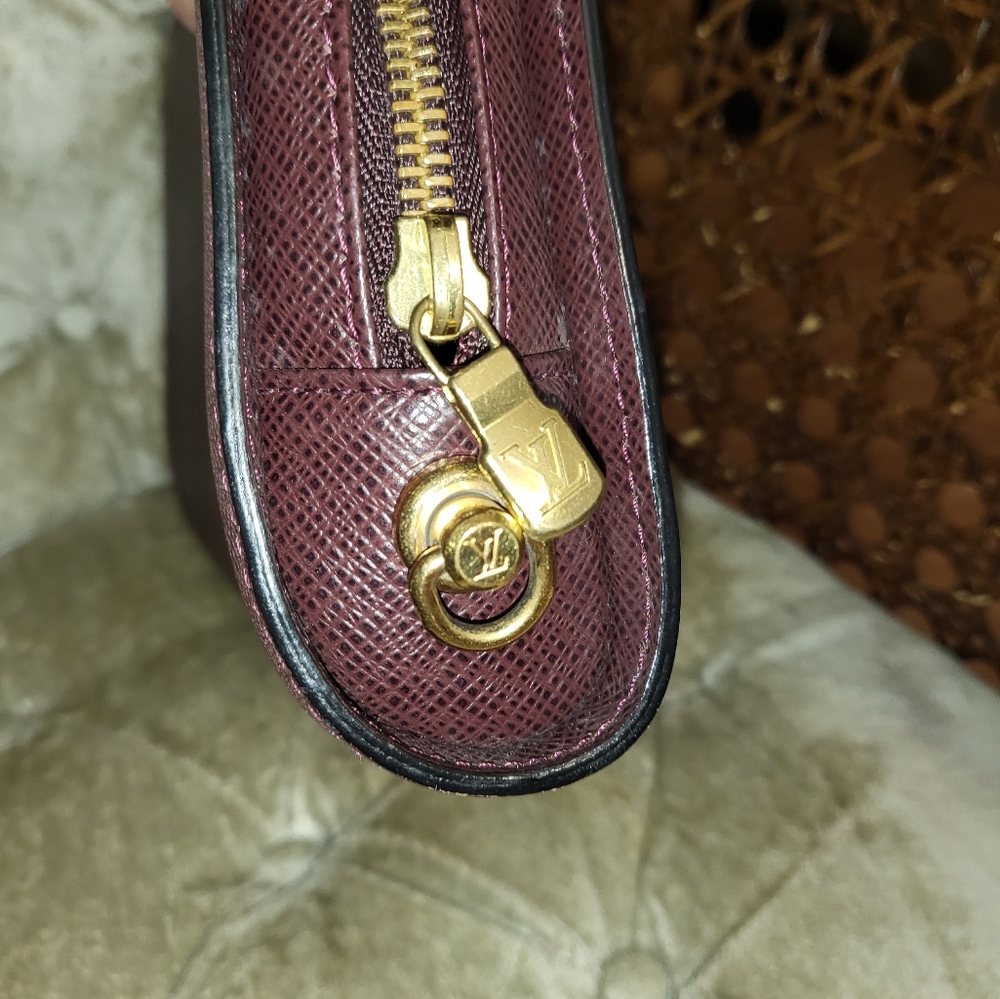 (Sold)RareAuthentic Vintage Louis Vuitton taiga leather Baikal Clutch bag - Picture 4 of 9